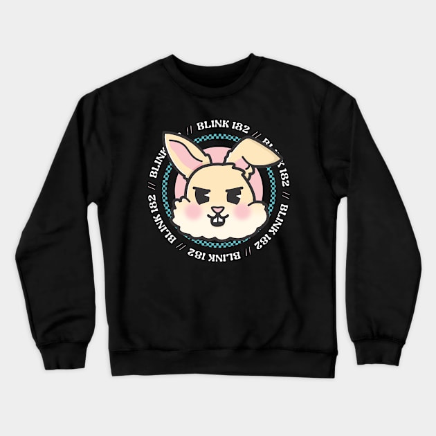 Blink Rabbit Crewneck Sweatshirt by giselegato